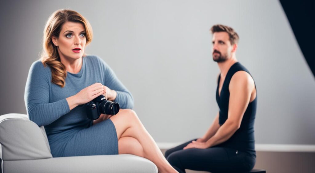 O que não deve dizer durante um ensaio boudoir