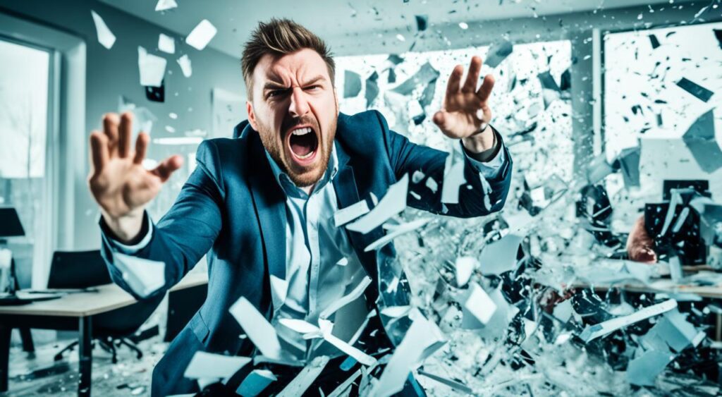 profanidades e linguagem agressiva